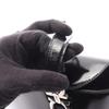 Used Salvatore Ferragamo Gancini Handbag leather Black Used Women