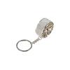 Car Wheel Shape Crystal Wheel Keychain Crystal Crystal Tire Wheel Rim Pendant  Souvenir