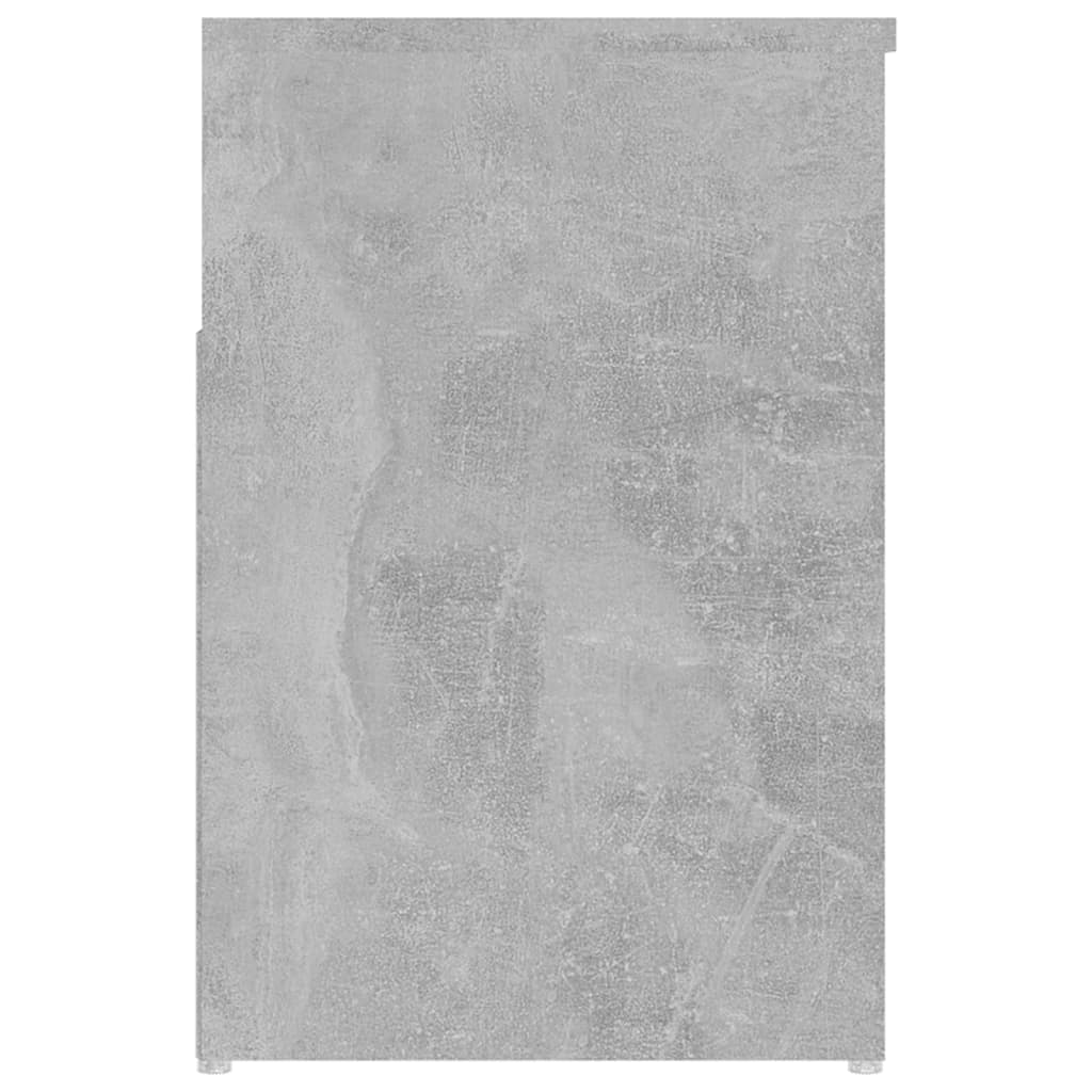 Vidaxl Скамейка С Местом Для Обуви, Цвет Бетонно-Серый, 80X30X45 См