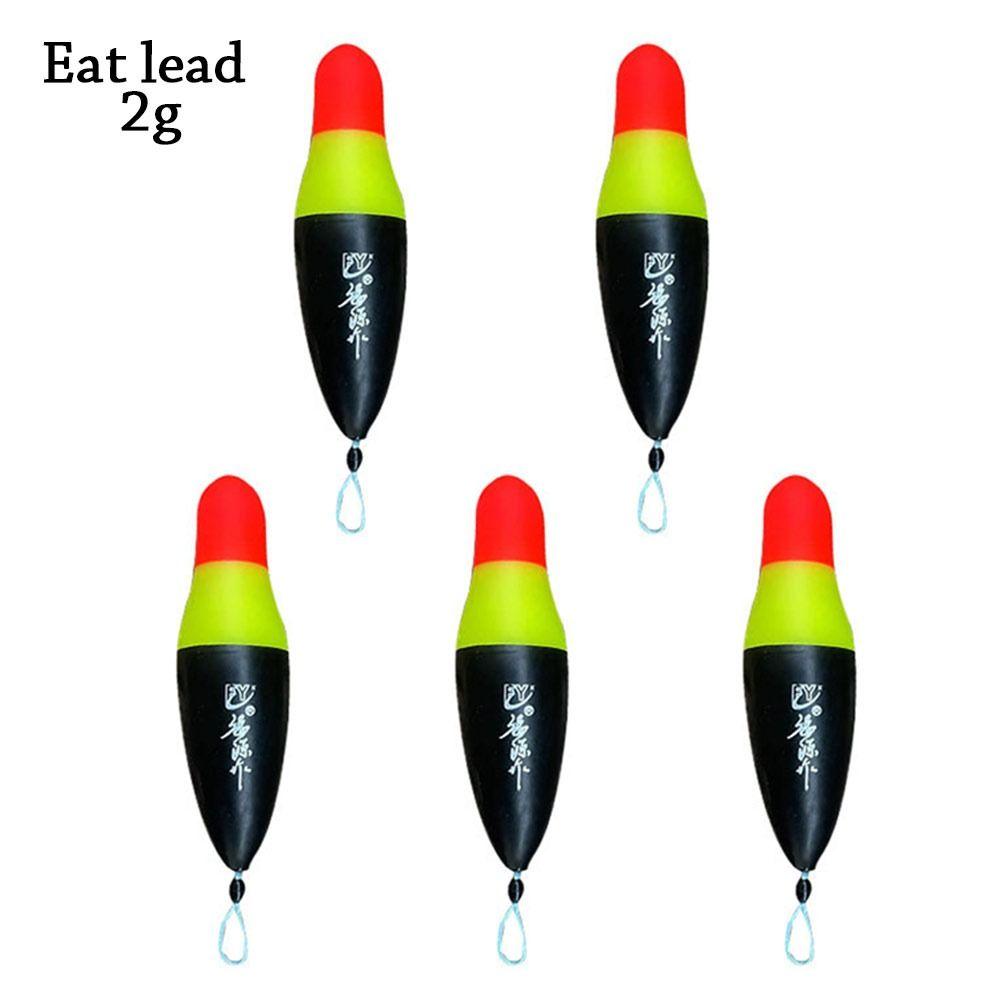 5PCS Dual-purpose Insertable luminous stick Rock Fishing Fishing Float ABS Fishing Tackle Buoy