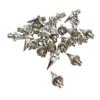 25Pcs Wheel Rim Rivet Nut Stylish Look Easy Installation Spike Wheel Rim Lip Rivet Nut for Wheels