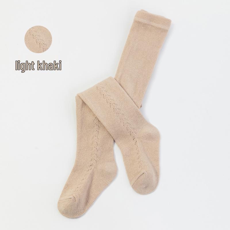 Хлопковые сетчатые леггинсы в испанском стиле для младенцев и малышей на весну/лето