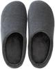 zenHome Warm Insole Room Easy To Put On and Take Smog Sizes Slippers, Shoes, Cushioned, Washable, Quiet, Non-Slip, Off, Unisex, Blue, 23.5-25.0cm