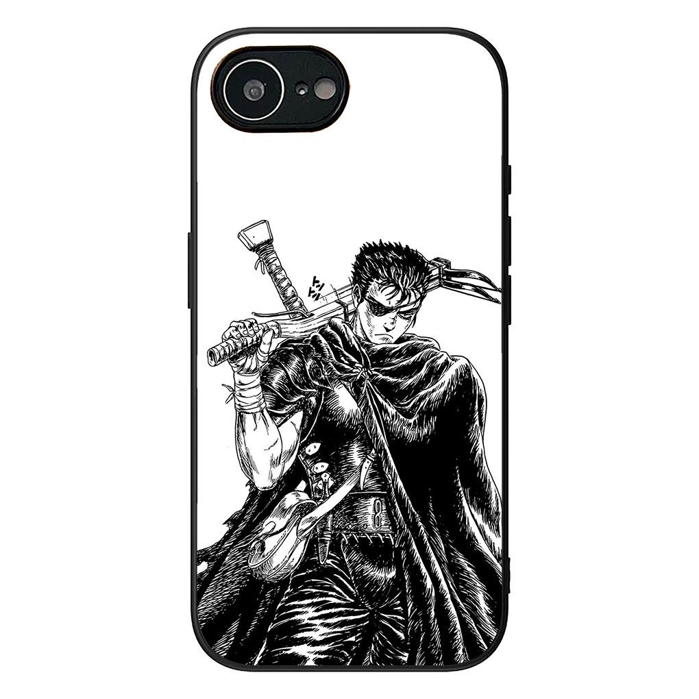 Soft Cover for Xiaomi Redmi Note 13 14 ProPlus A3 Pro Plus 13C Pro+ Note13 Note14 Coque Phone Case Berserks Guts Cartoon