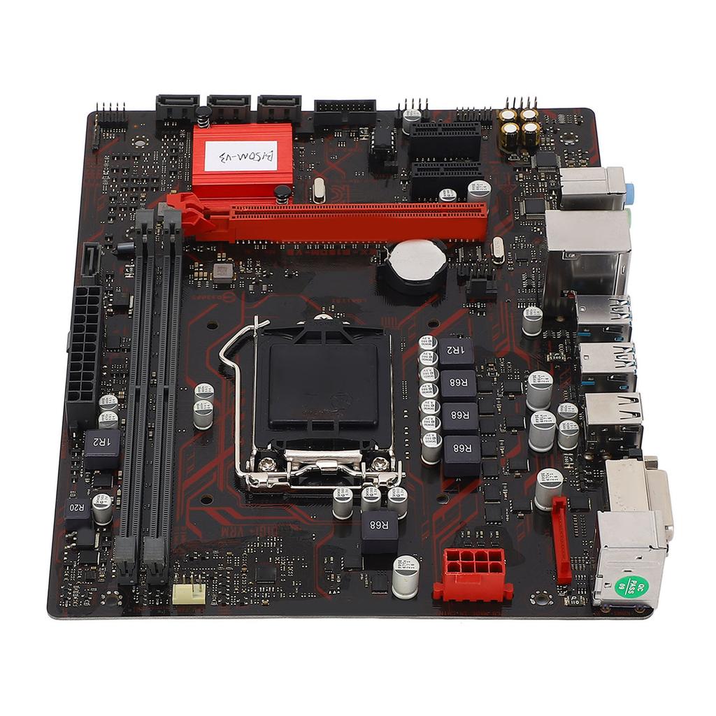 Материнская плата M ATX для настольного ПК PCI E 3.0 Разъем для ЦП LGA 1151 Двухканальная память DDR4 2133 МГц для Core I7 I5 I3 Pentium Celeron 14 нм