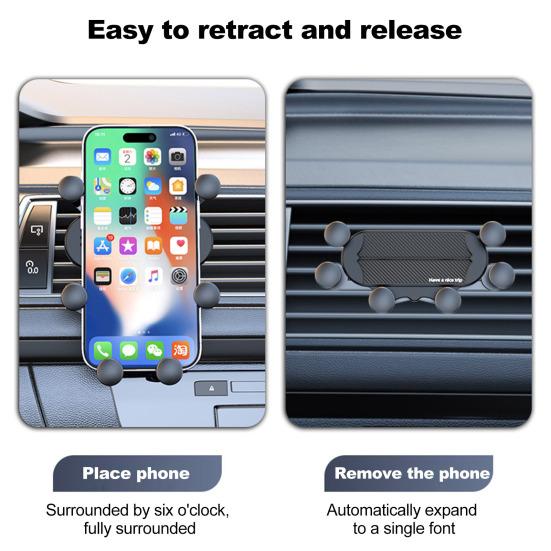 Автомобильный держатель для телефона, прочный, безопасный, плавный, устойчивый к тряске, устойчивый, автомобильная подставка для телефона, автомобильные аксессуары