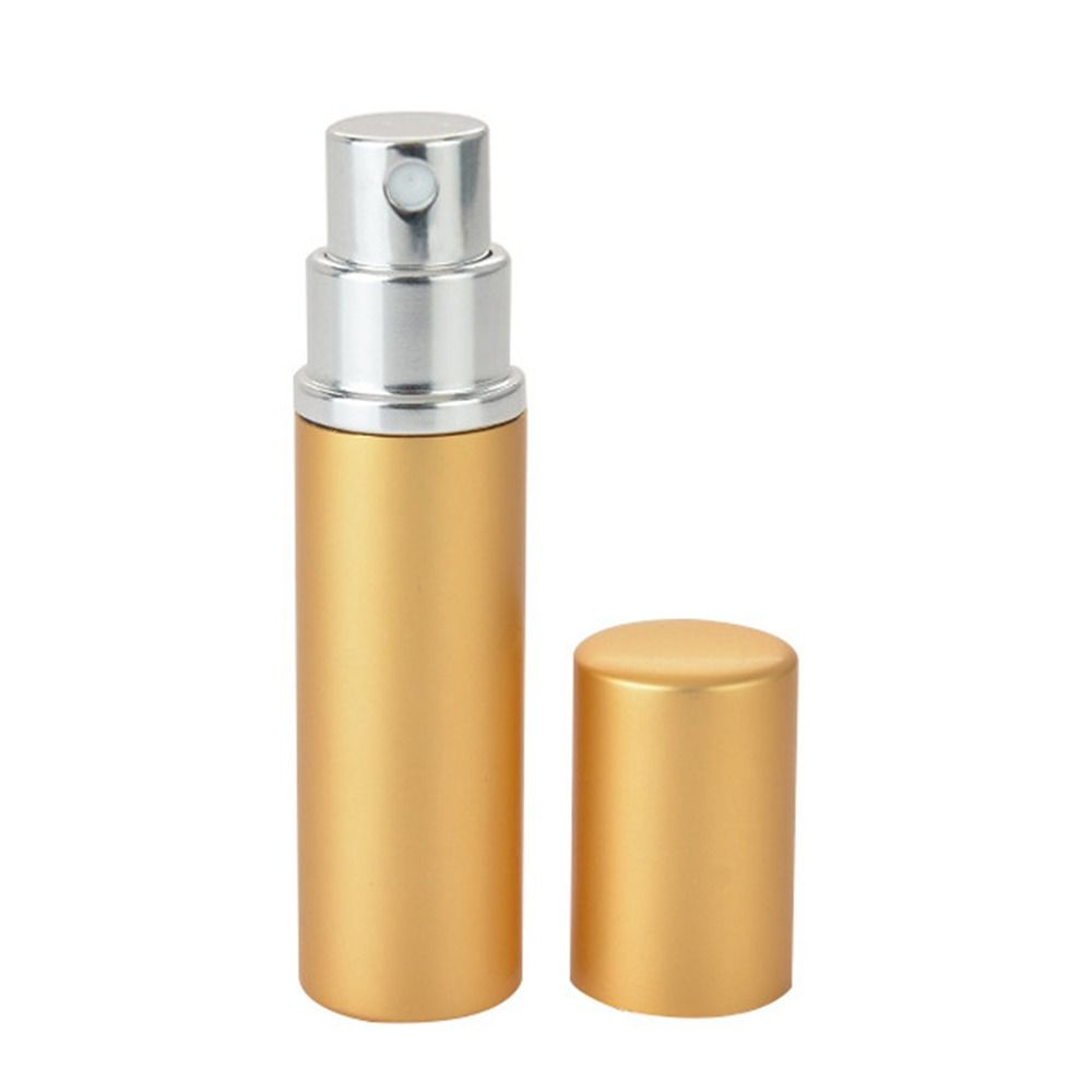 5ml Portable Liquid Container Aluminum Empty Refillable Bottle Metal Alcohol Spray