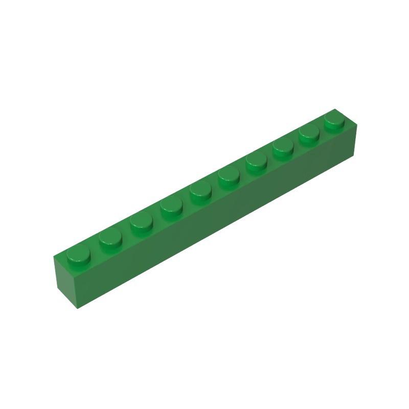 10 шт. Кирпич 6111 1x10 Коллекции Набор Модульные GBC Игрушки Для Технического Набора MOC DIY Совместимые Распродажа Строительные Блоки