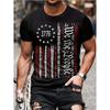 Мужская футболка - Легкая и дышащая футболка с коротким рукавом и круглым вырезом - Модная летняя одежда, идеально подходит для отдыха и подарков
