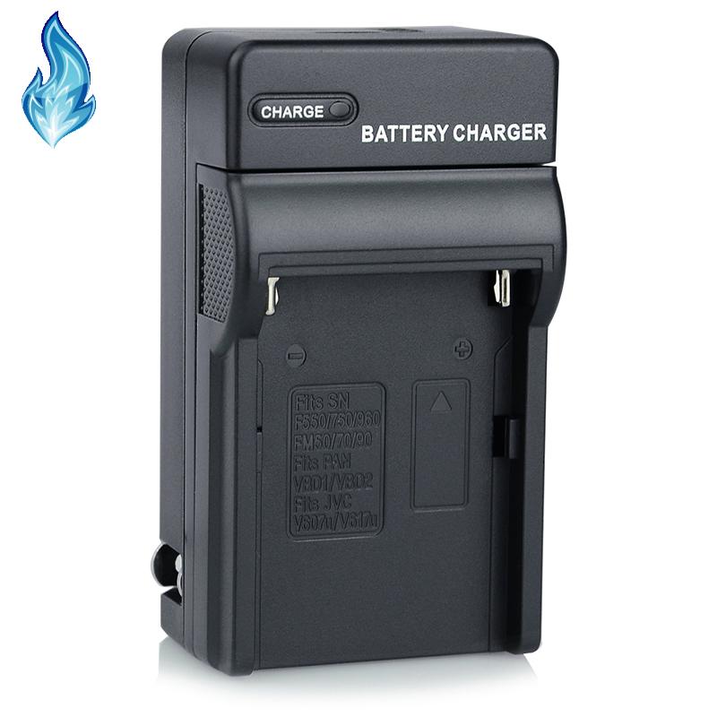 NP-FM500H Battery Travel Charger for Sony Camcorders Alpha A57 A58 A65 A68 A77 A99 II A100 A200 A300 A350 A500 A550 A560 A580