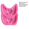 Non-sticky Food Grade High Temperature Resistant Pastry Mould Valentine Day Wing Heart Chocolate Mold Baking Tool