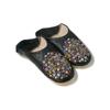 Odorless Leather Babouche Slippers Color Slippers [cocomorocco] (Mixed Sequins) Moroccan/Indoor (Black, 22-Point, 0-Centenometer)