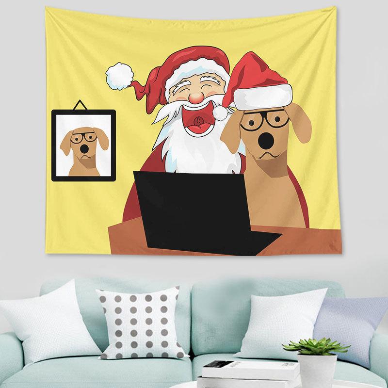 Christmas Hot Selling Tapestry Background Cloth Room Bedside Wall Cloth Wall Decoration Tapestry