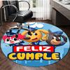 1pc Sheriff Labrador3 Design Printed Area Round Carpet for Bedroom Living Room Home Decor Rugs Mat Non Slip Mat Rug for Bedside