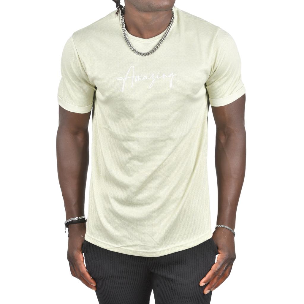 Футболка узкого кроя с двойными рукавами и надписью DeepSEA с рисунком спереди 2403213