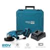 KIT 20V Grinder Case with 1 4.0A Battery and Charger 08772. 28.9x23.9cm KOMA TOOLS
