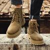 Модные осенние и зимние мужские ботинки Модный минималистичный дизайн стиль Отдых на природе Деловая вечеринка Мотоциклетная классика мужская обувь