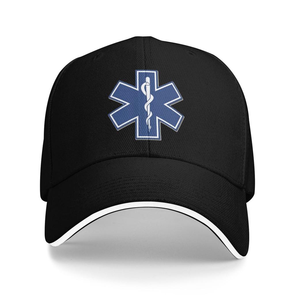 Унисекс Бейсболки Звезда Жизни EMT Экстренная Медицинская Повседневная Уличная Одежда Летние Спортивные Бейсболки Кепка Хип-хоп Кепки