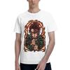 Demon Slayer Unisexga And Anime Unisex Tshirt Clothes Cool Tee Shirt Short Sleeve Fugees Pure Cotton