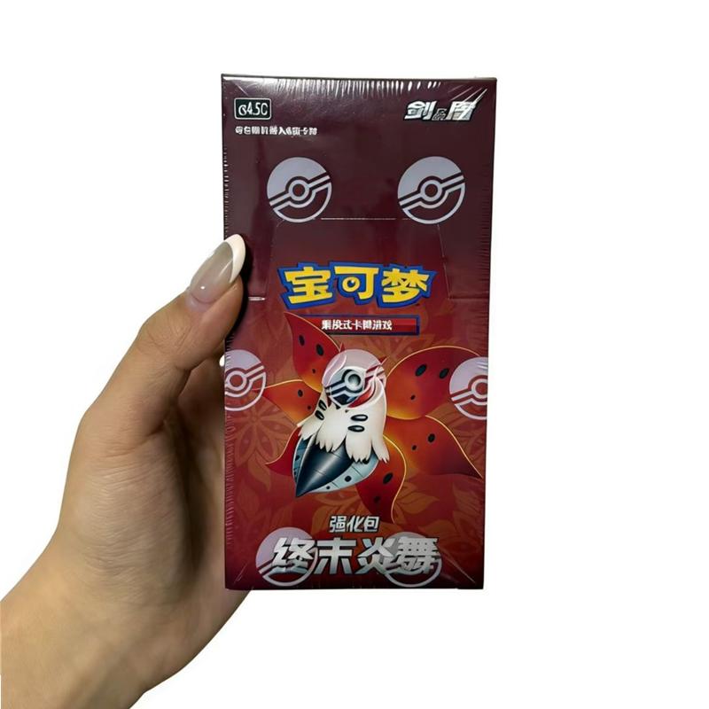 Pkm 100% Оригинальная Коллекция Ultimate Flame Dance Ptcg Коллекционная Карточная Игра 6.5 Ptcg Упрощенная Китайская Версия Карты Подарочные Предметы