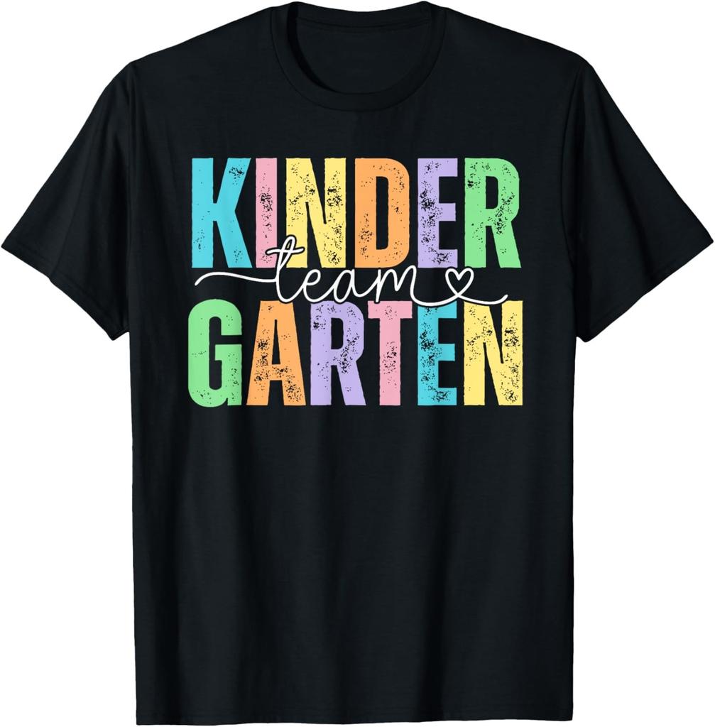 Kindergarten Team Heart Back To School Unisex T-Shirt