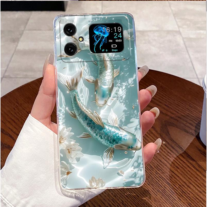 Ins New Fashion Phone Case For Cubot A20 Clear Soft Case Funy Fluffy Kitten Silicone Shockproof Cover For Cubot A20 Casing