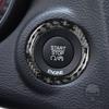 Carbon Fiber Engine Start/Stop Push Button Ring Trim For Dodge Charger 2011-14