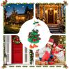 Porch Geese Christmas Costume Christmas Tree Shaped Statue Clothes Lawn Porch Geese Statue Costume For Holiday Celebrations
