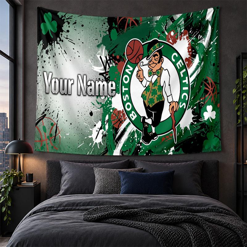 Personalized Tapestry Wall Hanging Celtic FC Pattern Art Background Cloth