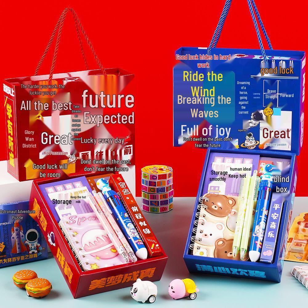 Набор канцелярских принадлежностей «Снова в школу» для детей - Идеально подходит для дней рождений в классе, выпускного из детского сада и в качестве подарков