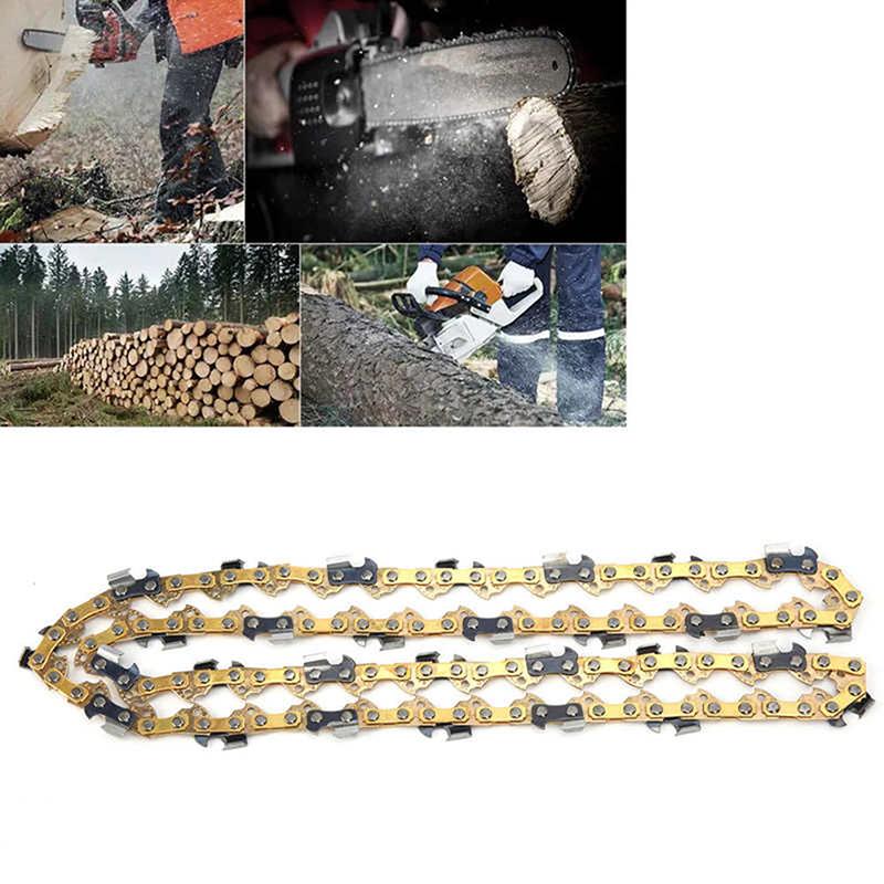 1/2/3/4/6 шт. 16-дюймовая цепная пила, лезвие для лесозаготовок, аксессуары для электропил, 59 приводных звеньев, 29 режущих звеньев, шаг 3/8 дюйма, LP, .050"