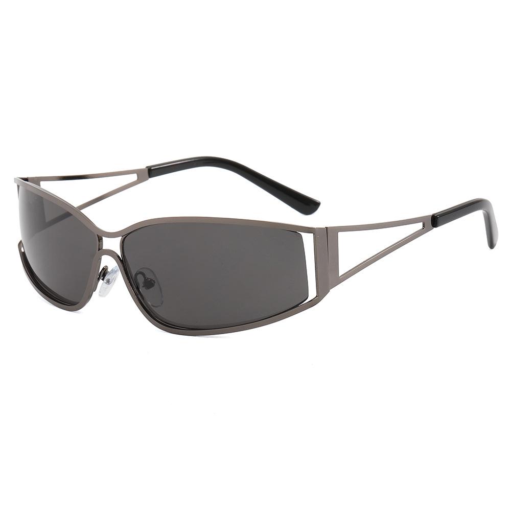 Ретро Солнцезащитные очки с вырезами для маленького лица - Европейский и американский уличный стиль