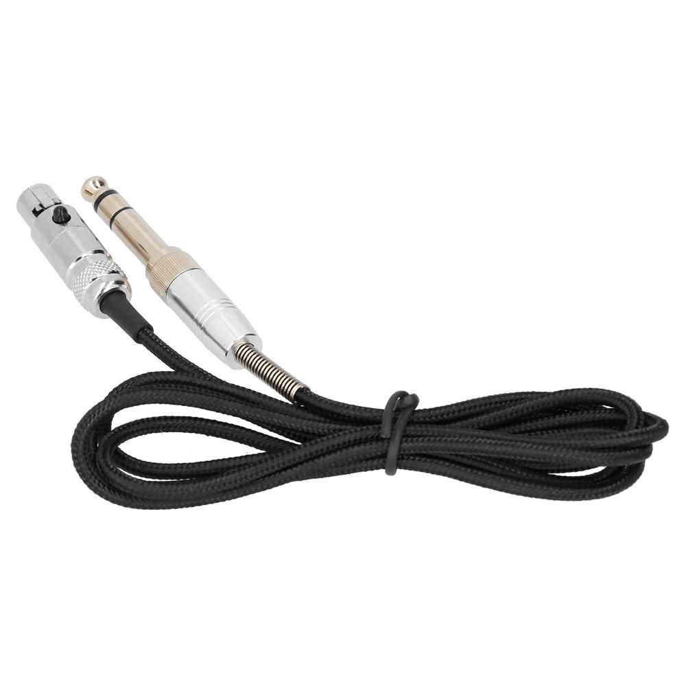 6.35mm/3.5mm to Mini XLR Interface Earphone Replacement Cable for AKG Q710 K712 K240 K141 K271