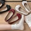 Flat Lolita Shoes with Skirt Single Shoes Japanese College Style Bow Mary Jane Shoes Women's Summer and Autumn New Models
