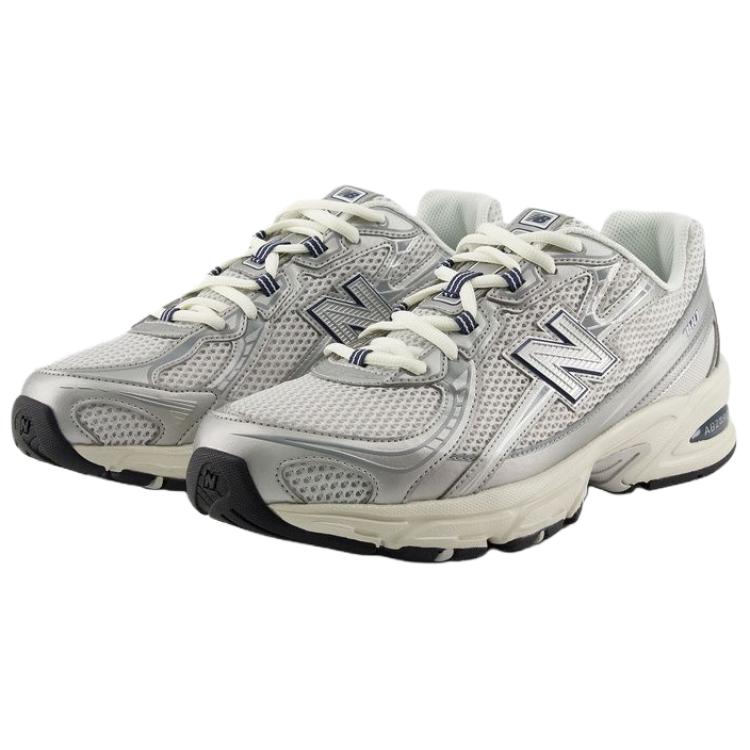 New Balance Nb 740 Удобные, мягкие, прочные, низкие, повседневные кроссовки в стиле casual, унисекс, белые U740GC2