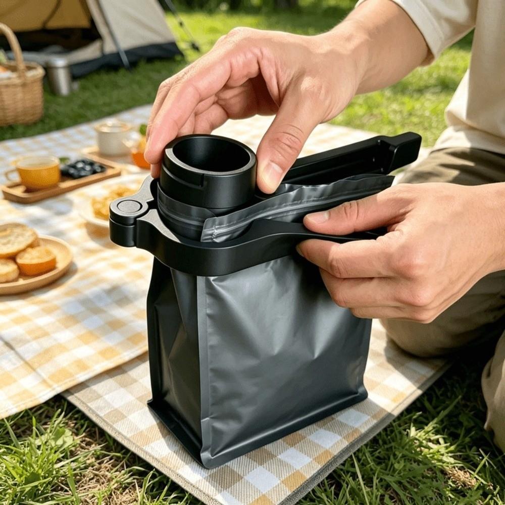 3D Printed Food Storage Sealing Clip with Pour Spout Dust-proof Bag Sealer  Household Use