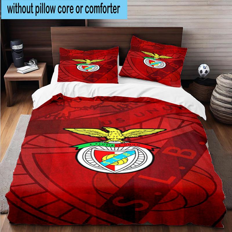 3PCS Football Club Eagle 3pcs Bedding,Including 3PCS Duvet Cover And 2pcs Pillowcases Perfect for Christmas,Ideal for Bedroom, Dormitory