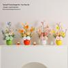 Nordic Artificial Flower Decor: Realistic Floral Arrangements for Living Room & Dining Table.