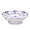 Imported Royal Copenhagen Blue Fluted Half Lace Cake Dish Plate with Feet 1017214 [Regular Product] 17.5cm