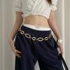 Metal Chain Belt High-end Design Dress Belt Chain New Metal Chain Waistband  Women
