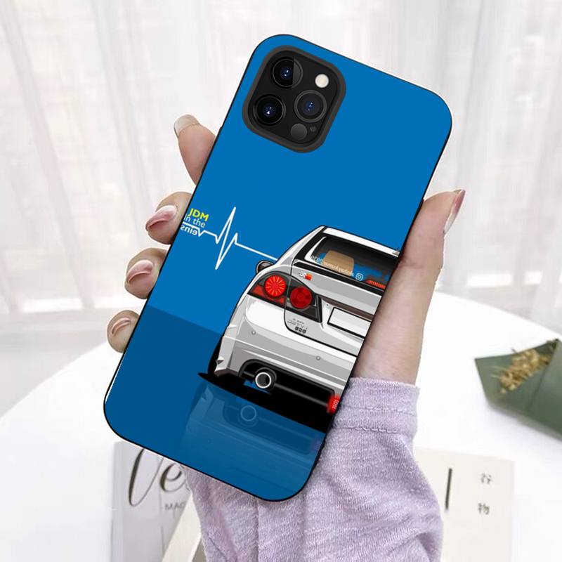 Чехол для телефона с изображением японских спортивных автомобилей JDM и комиксами для iPhone 11, 12, 13 Mini Pro Max 8, 7, 6, 6S Plus X 5 SE 2020, XR XS, Funda Case