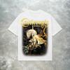 Serbian Night Printed Tshirt in A Retro Gothic Style A stcentury Vintage Style Tshirt for Casual and Comfortable Streetwear