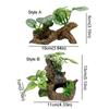 Decorative Aquarium Artificial Plants Simulation Underwater Grass Sunken Wood  Landscaping