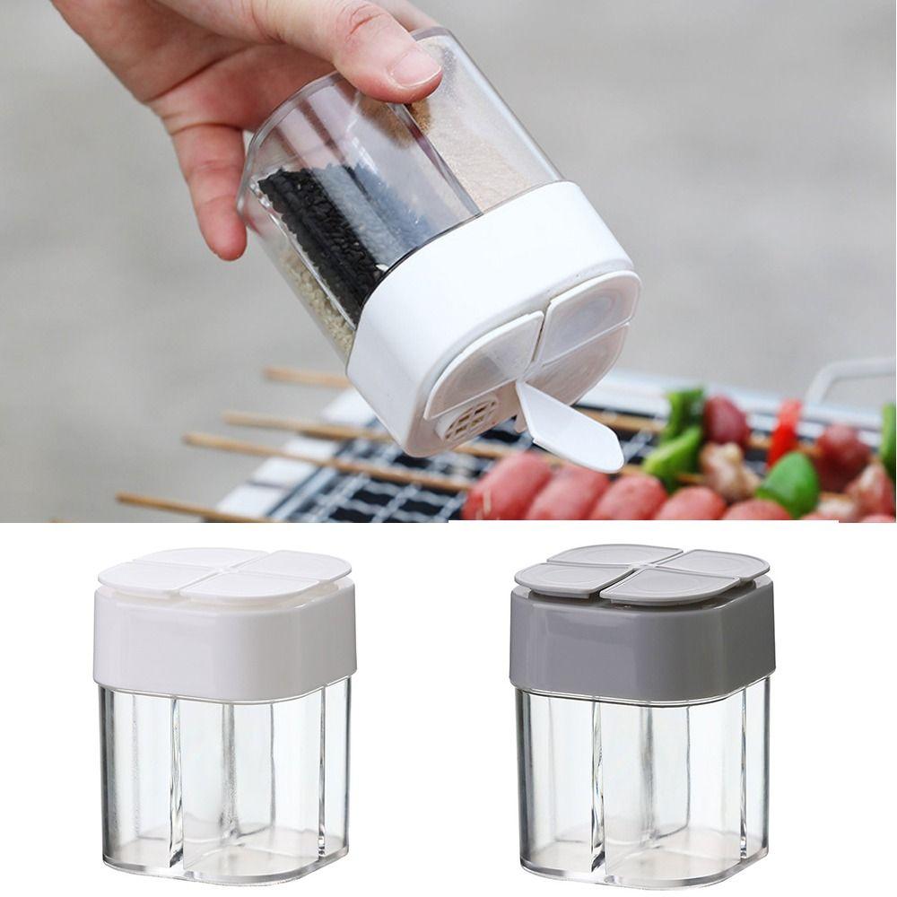 Kitchen Accessories Seasoning Box Four in One Salt Shakers High Quality Pepper Bottles
