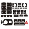 Accessories Button Repair Decal Stickers Anti-scratch Car Parts