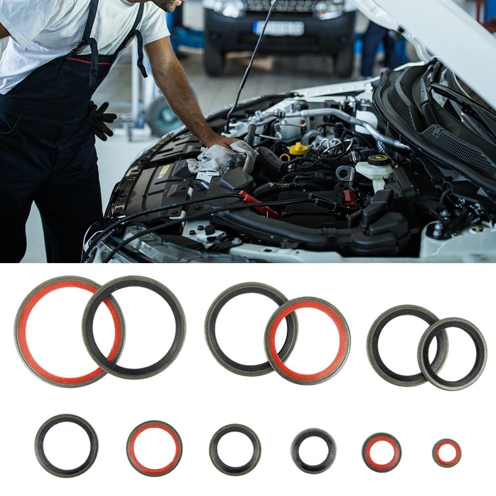 100 шт./ 245 шт. Ассортимент уплотнительных прокладок, резиновая комбинированная прокладка, ремонтная коробка