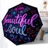 1pc Beautiful Soul Automatic Opening/Closing Umbrella with Operation & Windproof Canopy Yy260311087