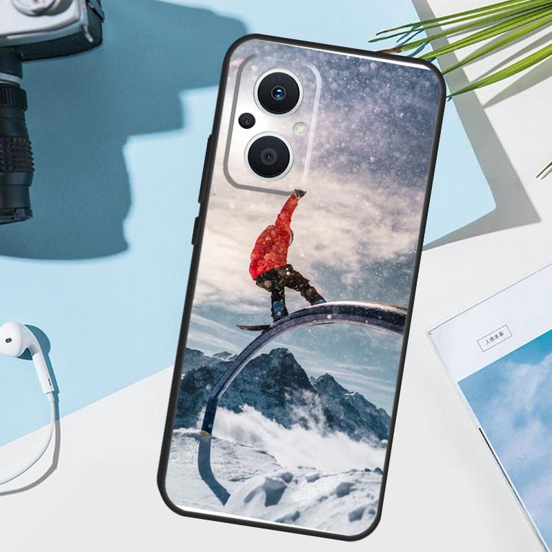 Спортивный чехол для сноуборда для OPPO Reno 13 13F 12 11 F 8T 7 8 10 Pro OPPO Find X8 X6 Pro X3 X5 Lite Чехол Funda