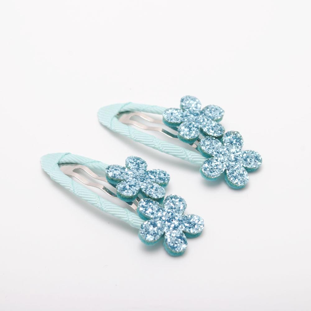 Girls Hairpins Star Heart 5CM Hair Clips Children Hair Accessories Princess Cute Glittering BB Girls Hairclips