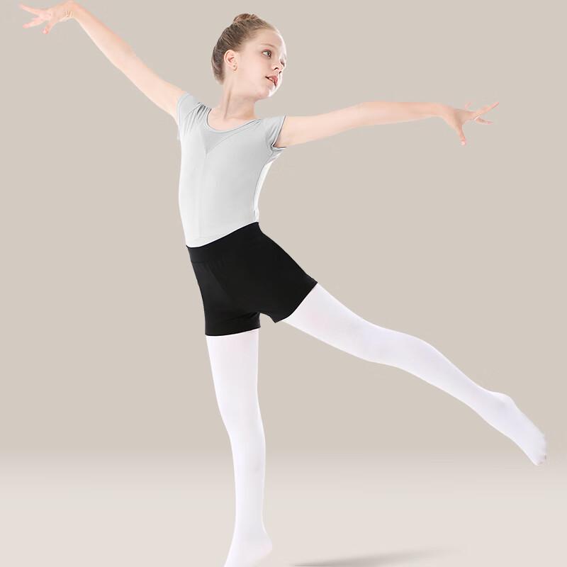 Kids' Black Ballet Dance Capri Pants